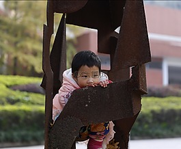 小孩,重慶,雕塑