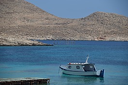 chalki,灣,船