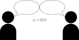 人,符號(hào),談話