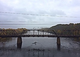 鐵路,橋,城市
