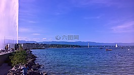 日內(nèi)瓦,湖,瑞士
