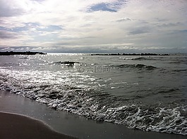 海,海灘,夏季