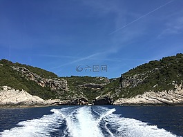 海,夏天,旅行