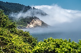 太平洋,海洋,云
