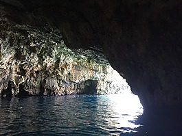 洞穴,海,自然