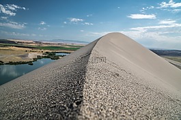 沙,沙丘,bruneau