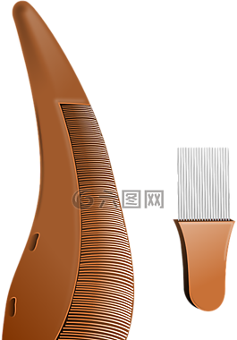 發梳,梳,畫筆