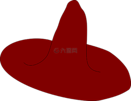帽子,巫婆,棕色