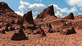景觀,山,性質