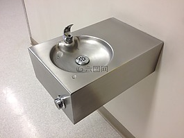 水,噴泉,喝