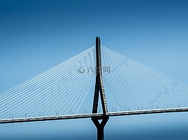 橋,吊墜,新奇