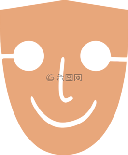 臉,人類,面具