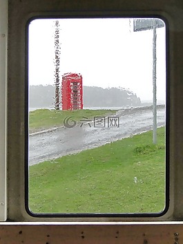 手機,電話,雨