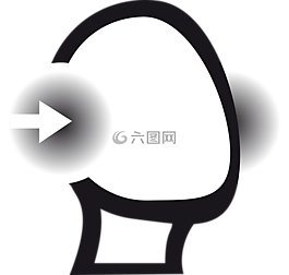 聽力,頭,抽象