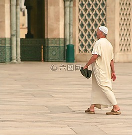 摩洛哥,卡萨布兰卡,清真寺