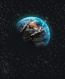 宇宙,土地,行星