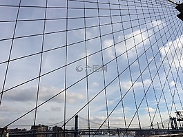 布魯克林大橋,查看,瓷磚