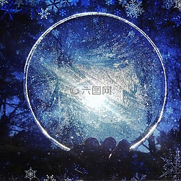 冰,太陽,冬天