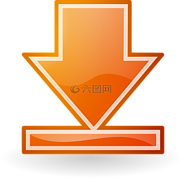 箭头,底部,按钮