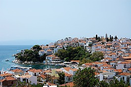 鎮(zhèn),希臘島嶼,假期