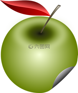蘋果,綠色,水果