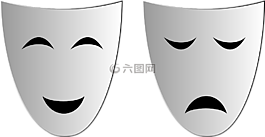 面具,劇院,快樂