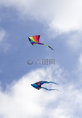 風(fēng)箏,龍,秋