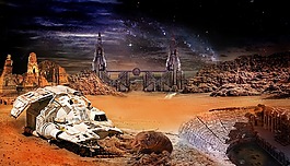 奇怪的世界,宇宙,空間