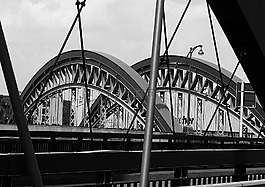 橋,河,通道