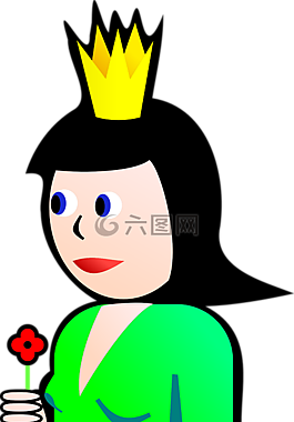 女王,人,女子