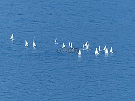 湖,帆,帆船