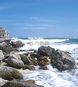 海,海洋,波
