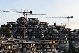 城市,建設(shè),夏季