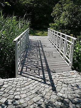 spreeauenpark,橋,短