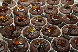 松饼,schokomuffins,schokoladenmuffins