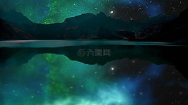 空間,宇宙,山