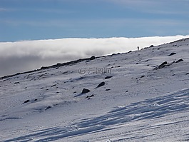 高山,山,雪