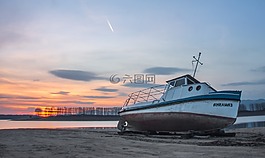 日落在湖,日落,湖