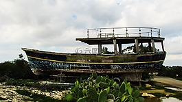 塞浦路斯,liopetri,的potamos