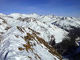 高山,山,景觀