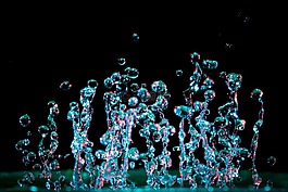 水,滴,舞蹈