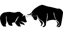 熊,公牛,斗爭(zhēng)