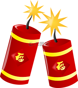 烟花爆竹,香肠,中国饼干