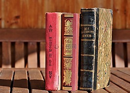 圖書,舊書籍,老烹飪書