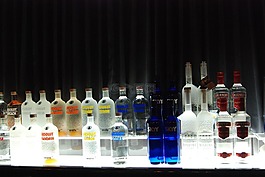 酒吧,伏特加,酒精