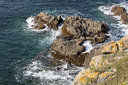 海,巖,布列塔尼