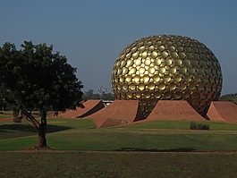 auroville,印度,pondichery