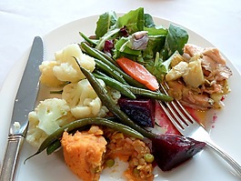 食品,板,吃