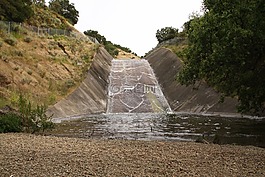泄洪道,水,盆地