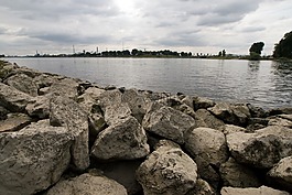 水,石頭,河
